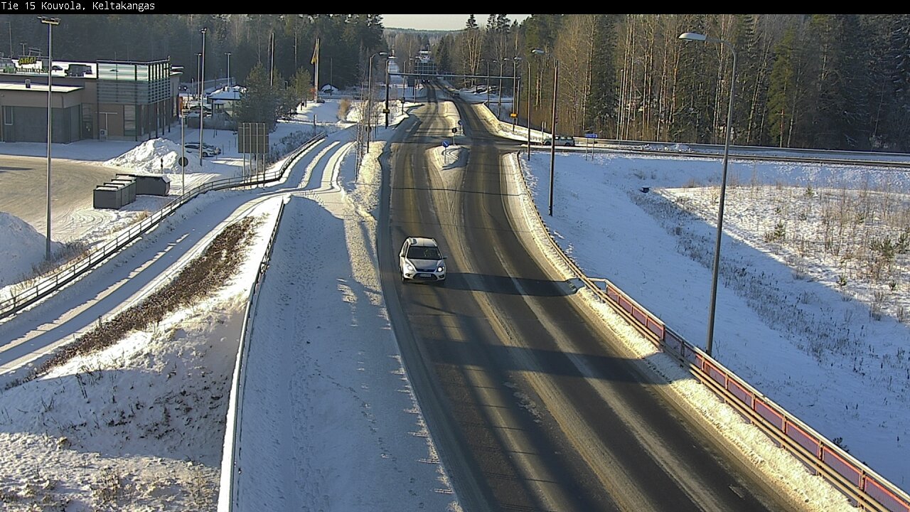 Weather Camera Image Road 15 Kouvola, Keltakangas, Kouvola, Kymenlaakso