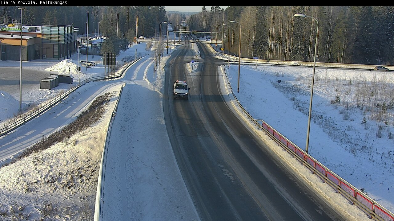 Weather Camera Image Väg 15 Kouvola, Keltakangas, Kouvola, Kymenlaakso