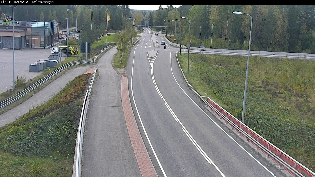 Weather Camera Image Road 15 Kouvola, Keltakangas, Kouvola, Kymenlaakso