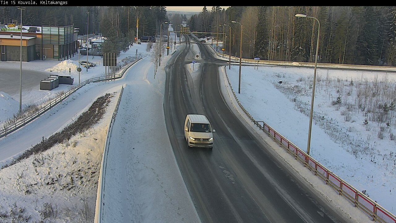 Weather Camera Image Väg 15 Kouvola, Keltakangas, Kouvola, Kymenlaakso