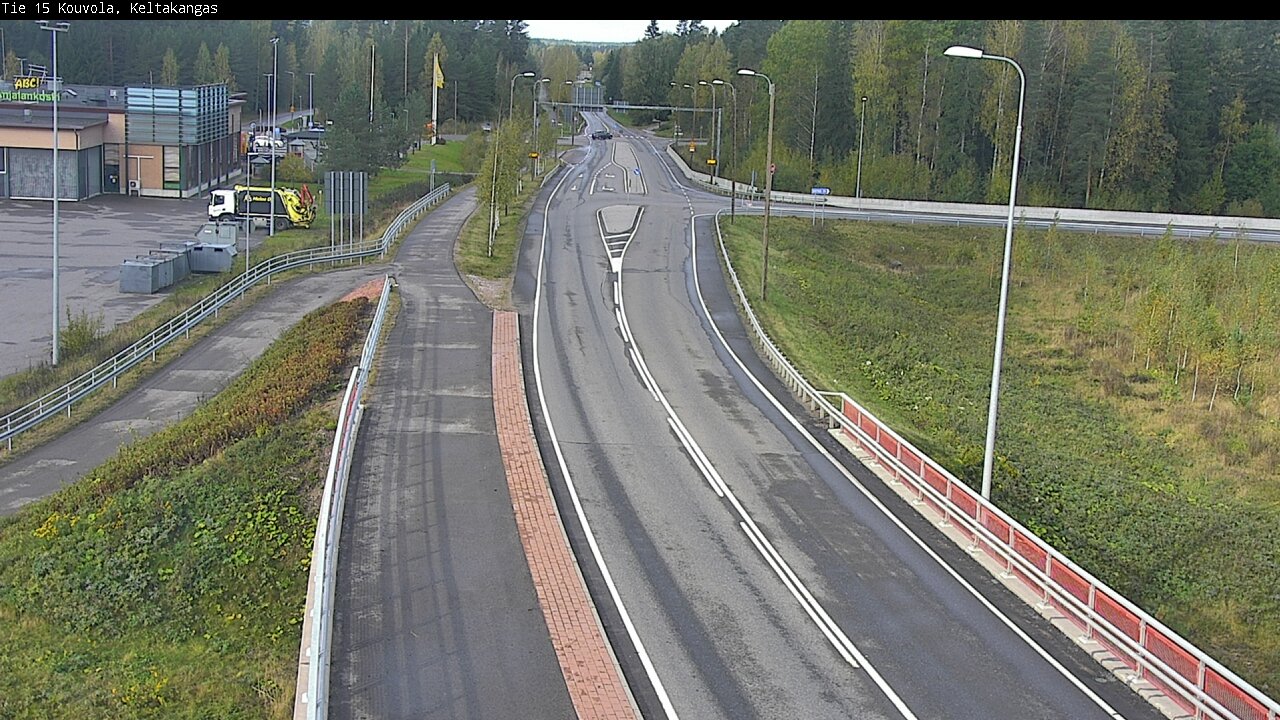 Weather Camera Image Road 15 Kouvola, Keltakangas, Kouvola, Kymenlaakso