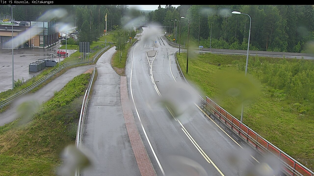 Weather Camera Image Road 15 Kouvola, Keltakangas, Kouvola, Kymenlaakso