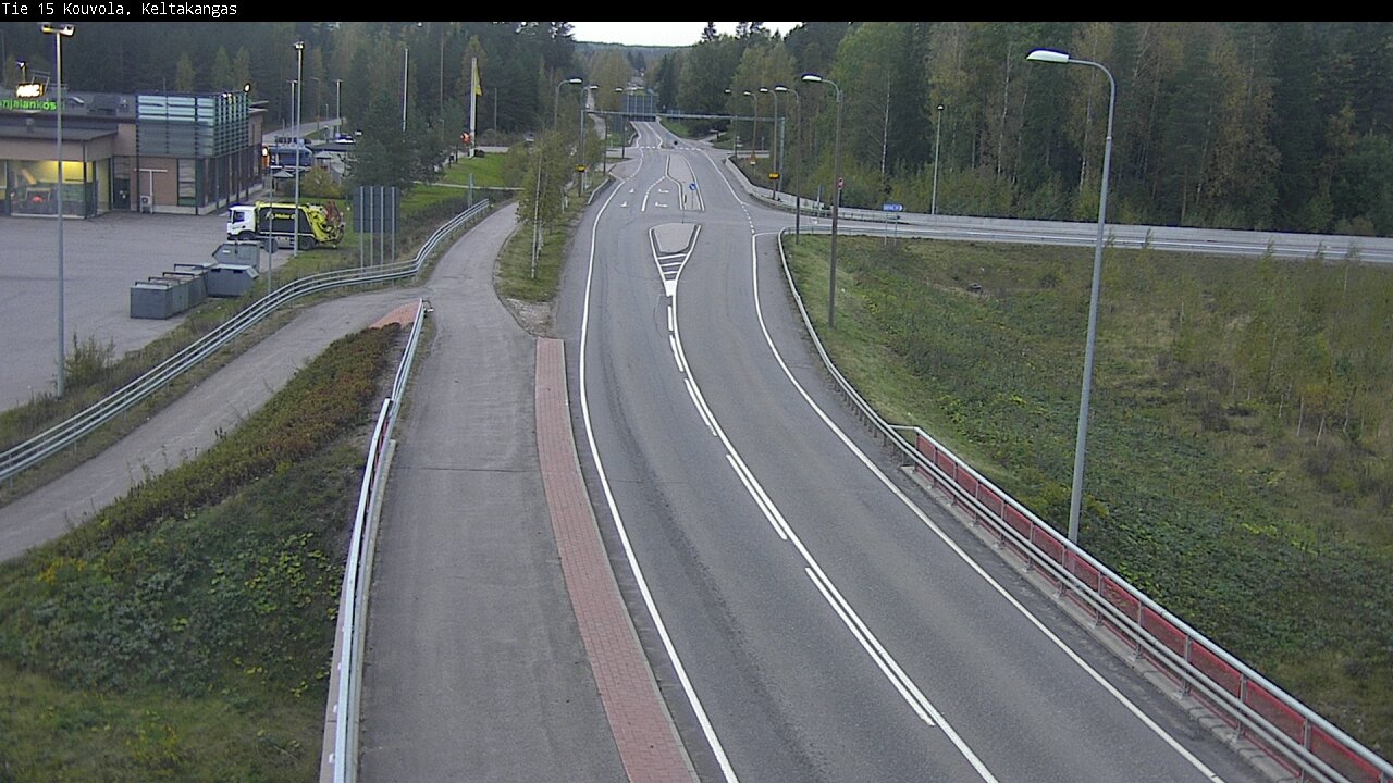 Weather Camera Image Road 15 Kouvola, Keltakangas, Kouvola, Kymenlaakso