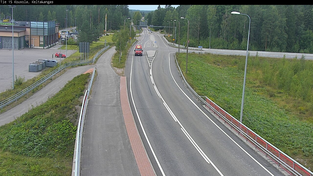 Weather Camera Image Väg 15 Kouvola, Keltakangas, Kouvola, Kymenlaakso