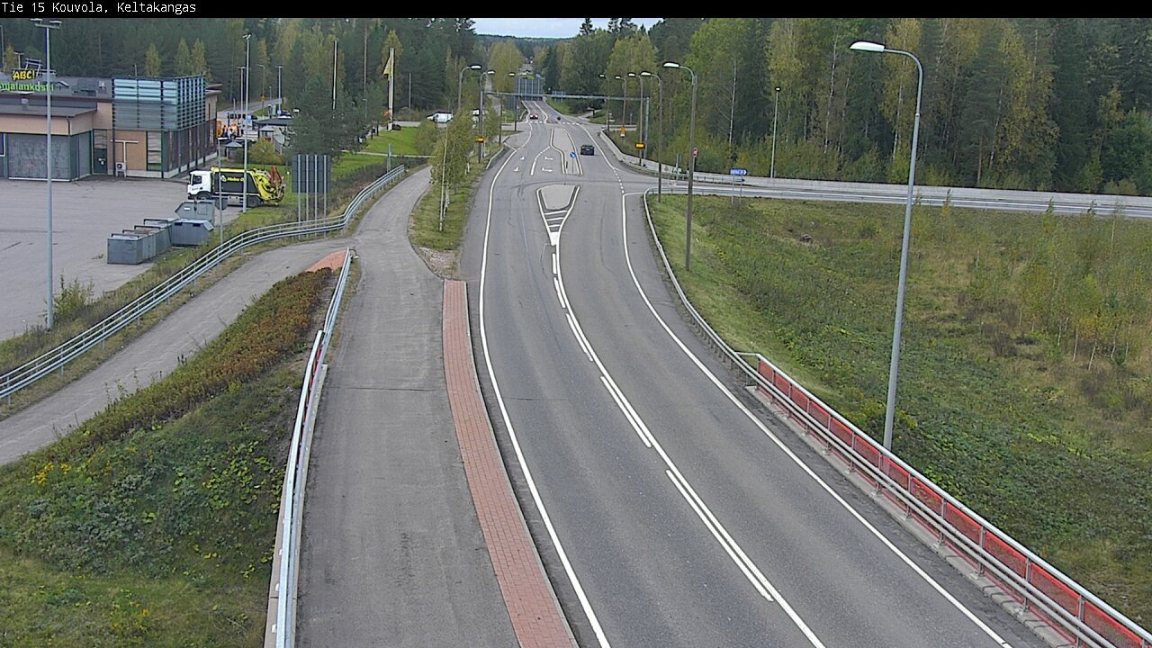 Weather Camera Image Road 15 Kouvola, Keltakangas, Kouvola, Kymenlaakso