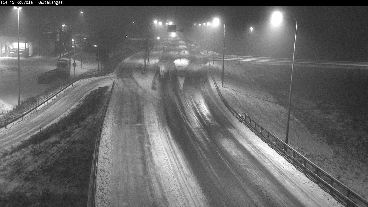 Weather Camera Image Väg 15 Kouvola, Keltakangas, Kouvola, Kymenlaakso