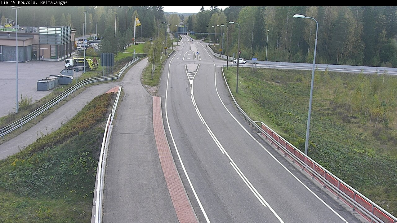 Weather Camera Image Road 15 Kouvola, Keltakangas, Kouvola, Kymenlaakso