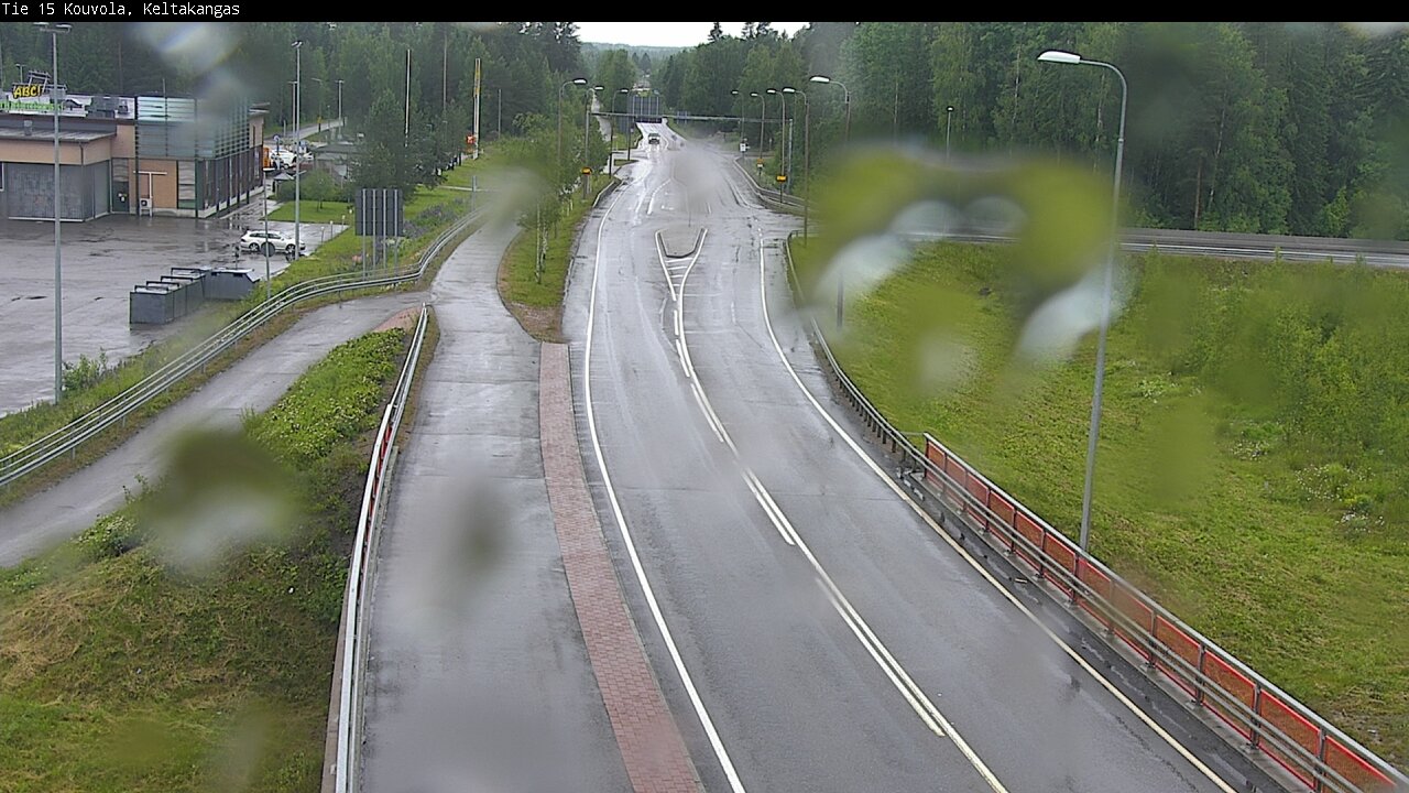 Weather Camera Image Väg 15 Kouvola, Keltakangas, Kouvola, Kymenlaakso