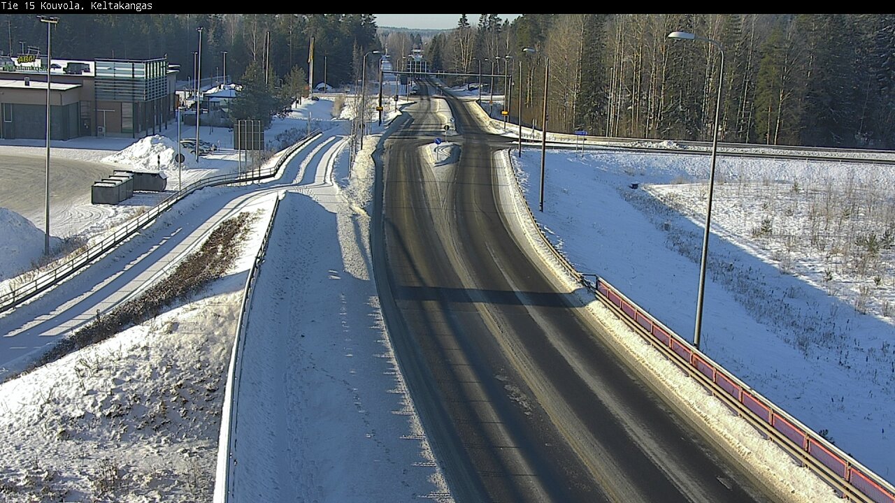 Weather Camera Image Road 15 Kouvola, Keltakangas, Kouvola, Kymenlaakso