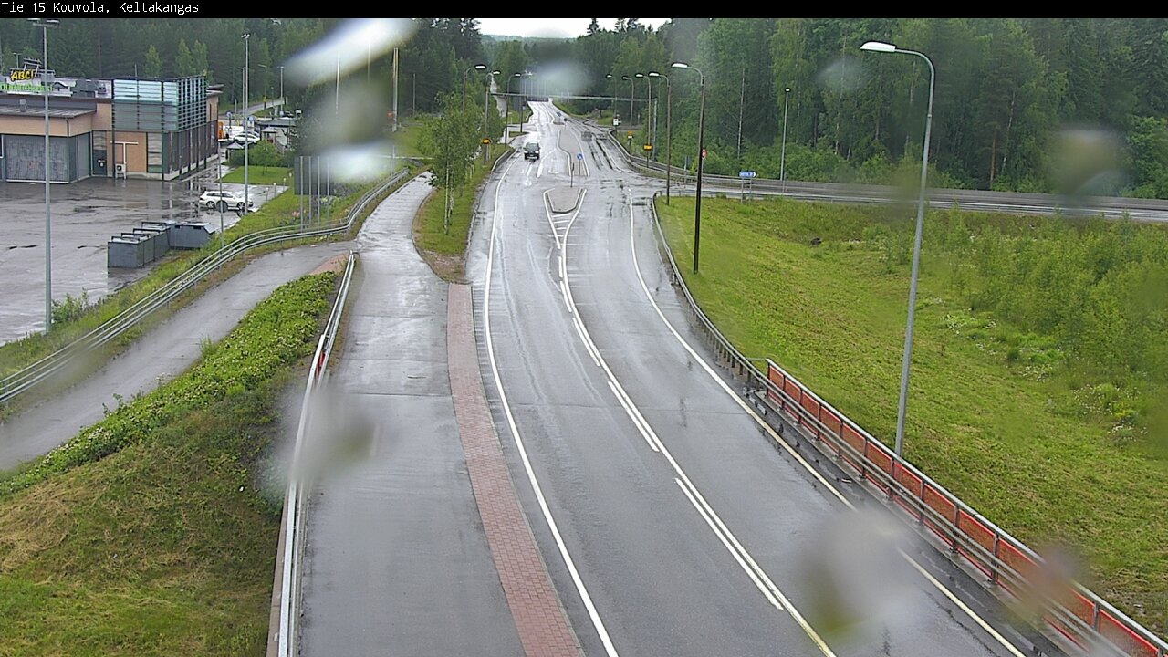 Weather Camera Image Väg 15 Kouvola, Keltakangas, Kouvola, Kymenlaakso