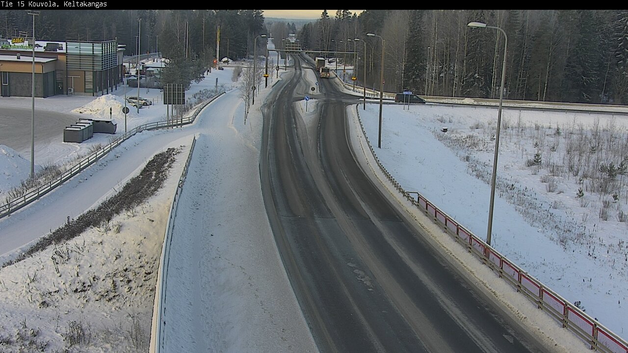 Weather Camera Image Väg 15 Kouvola, Keltakangas, Kouvola, Kymenlaakso