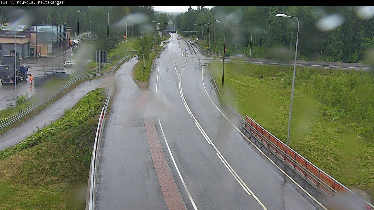 Weather Camera Image Väg 15 Kouvola, Keltakangas, Kouvola, Kymenlaakso