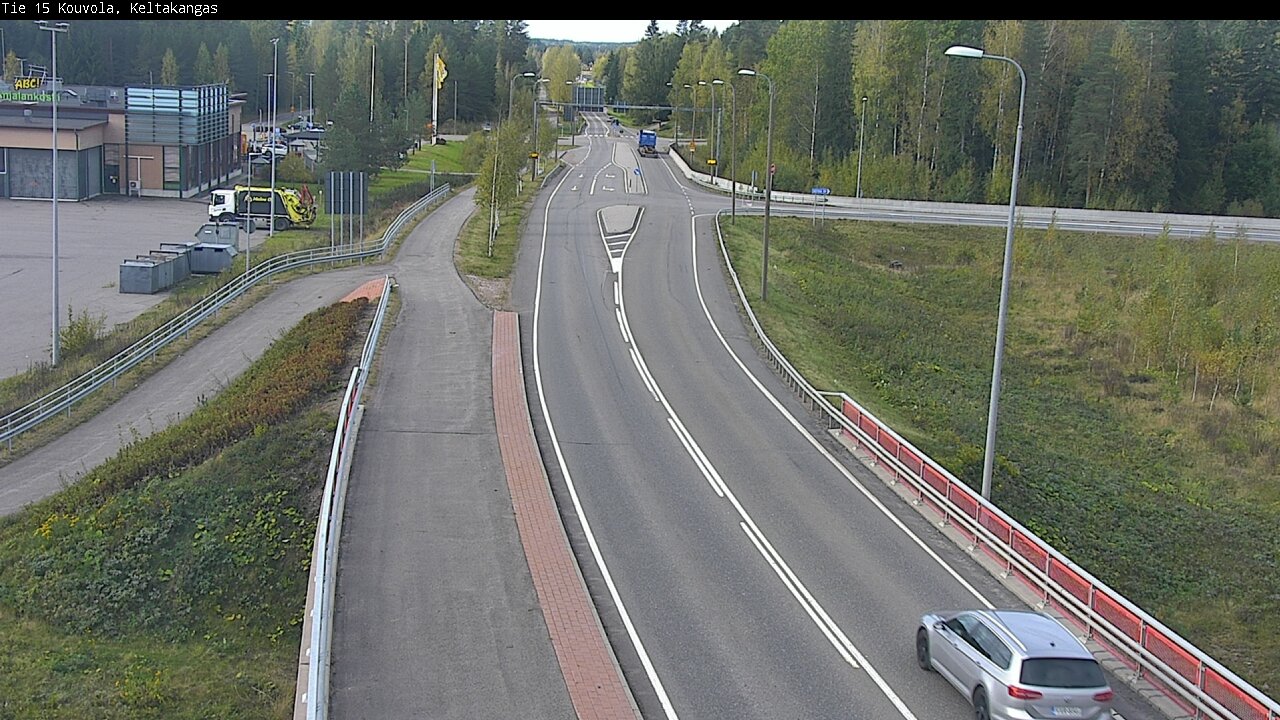Weather Camera Image Road 15 Kouvola, Keltakangas, Kouvola, Kymenlaakso