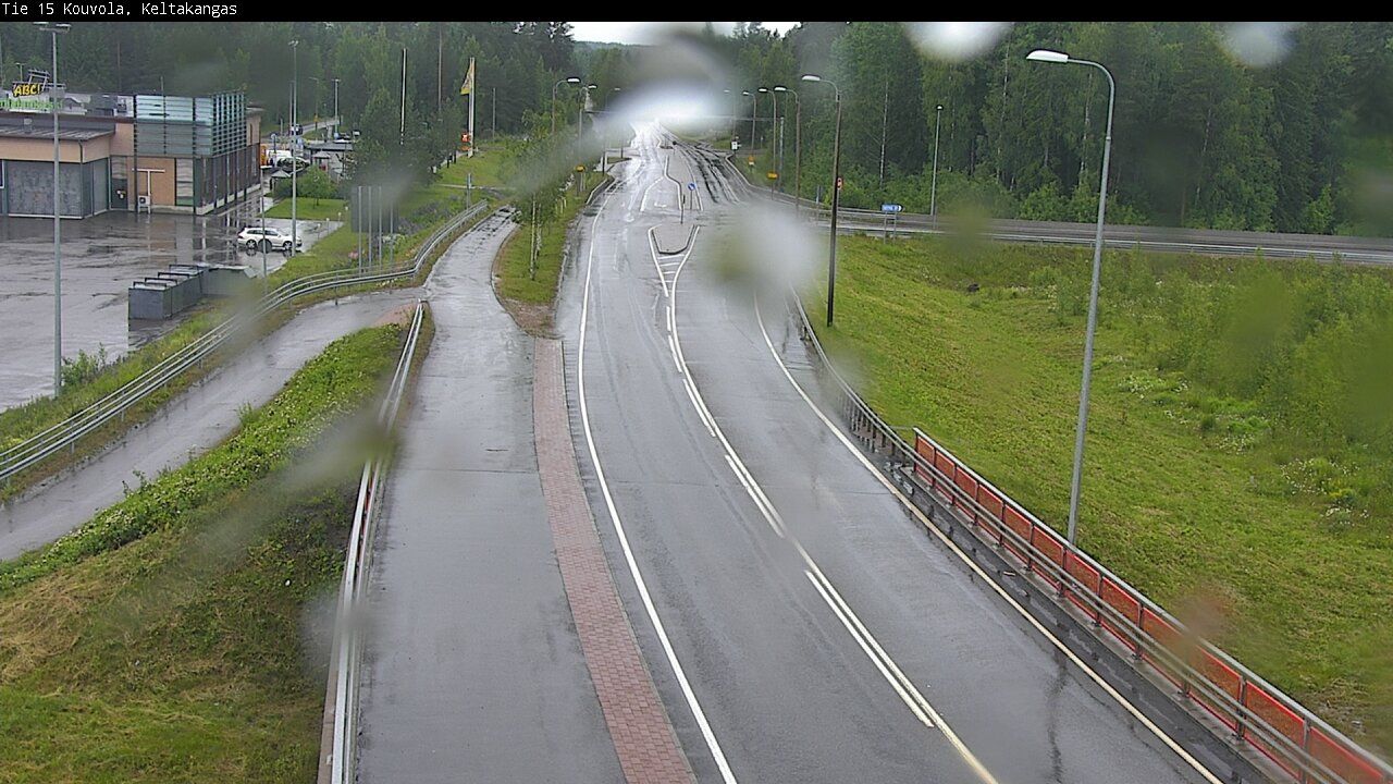 Weather Camera Image Väg 15 Kouvola, Keltakangas, Kouvola, Kymenlaakso