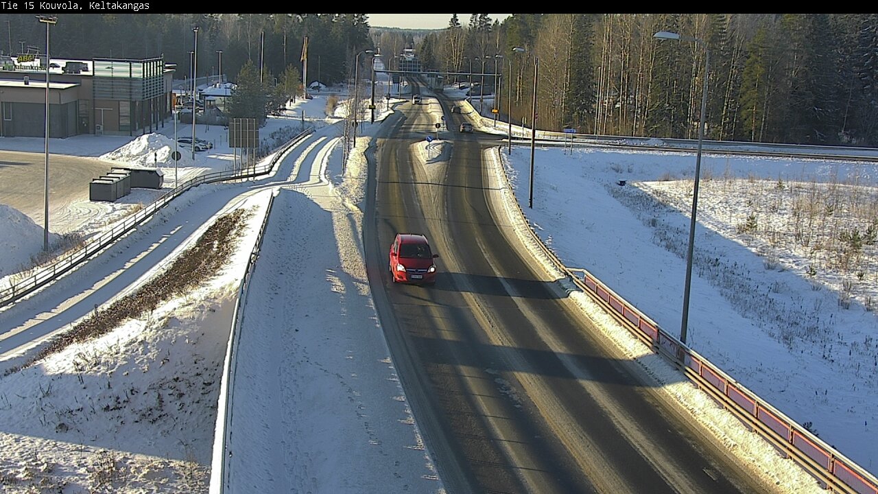 Weather Camera Image Road 15 Kouvola, Keltakangas, Kouvola, Kymenlaakso