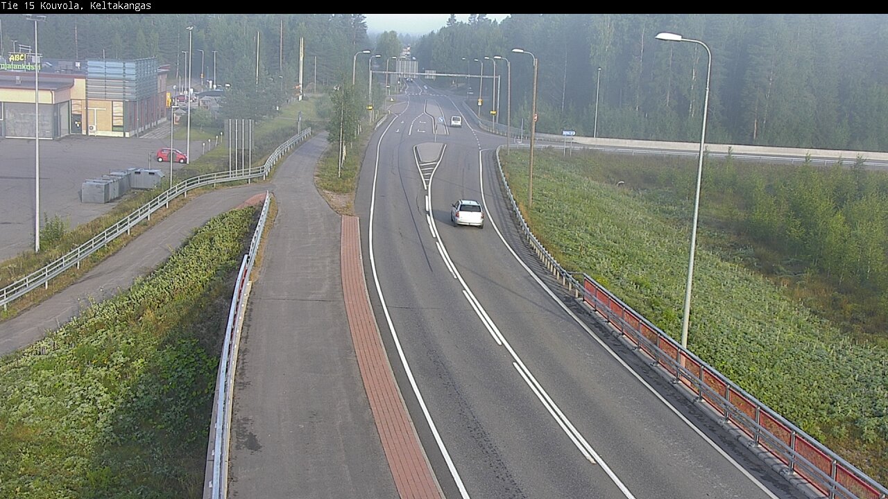 Weather Camera Image Road 15 Kouvola, Keltakangas, Kouvola, Kymenlaakso