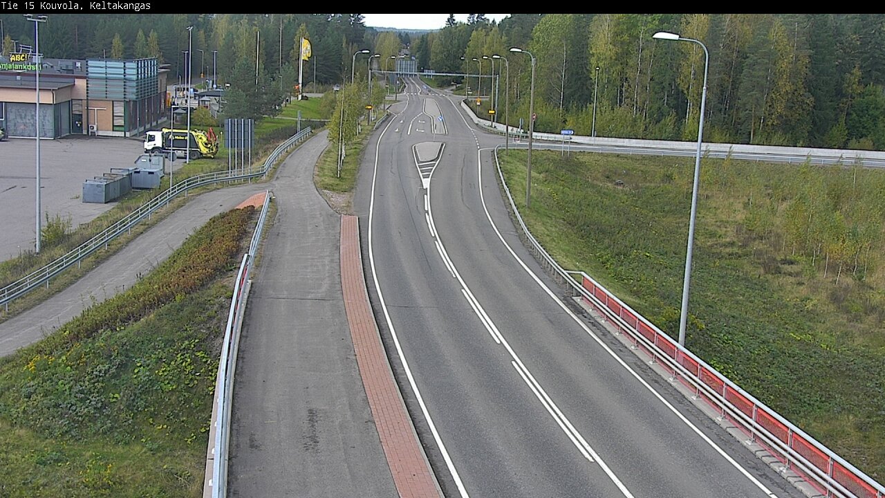 Weather Camera Image Road 15 Kouvola, Keltakangas, Kouvola, Kymenlaakso