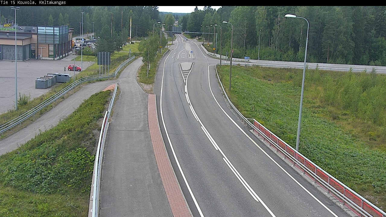 Weather Camera Image Road 15 Kouvola, Keltakangas, Kouvola, Kymenlaakso