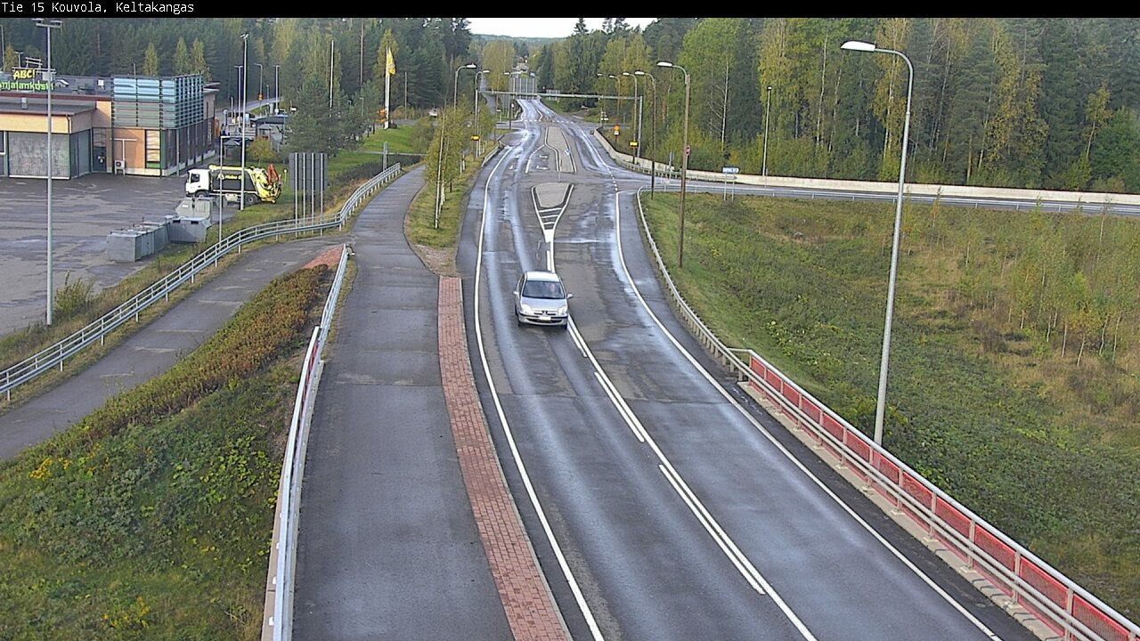 Weather Camera Image Road 15 Kouvola, Keltakangas, Kouvola, Kymenlaakso