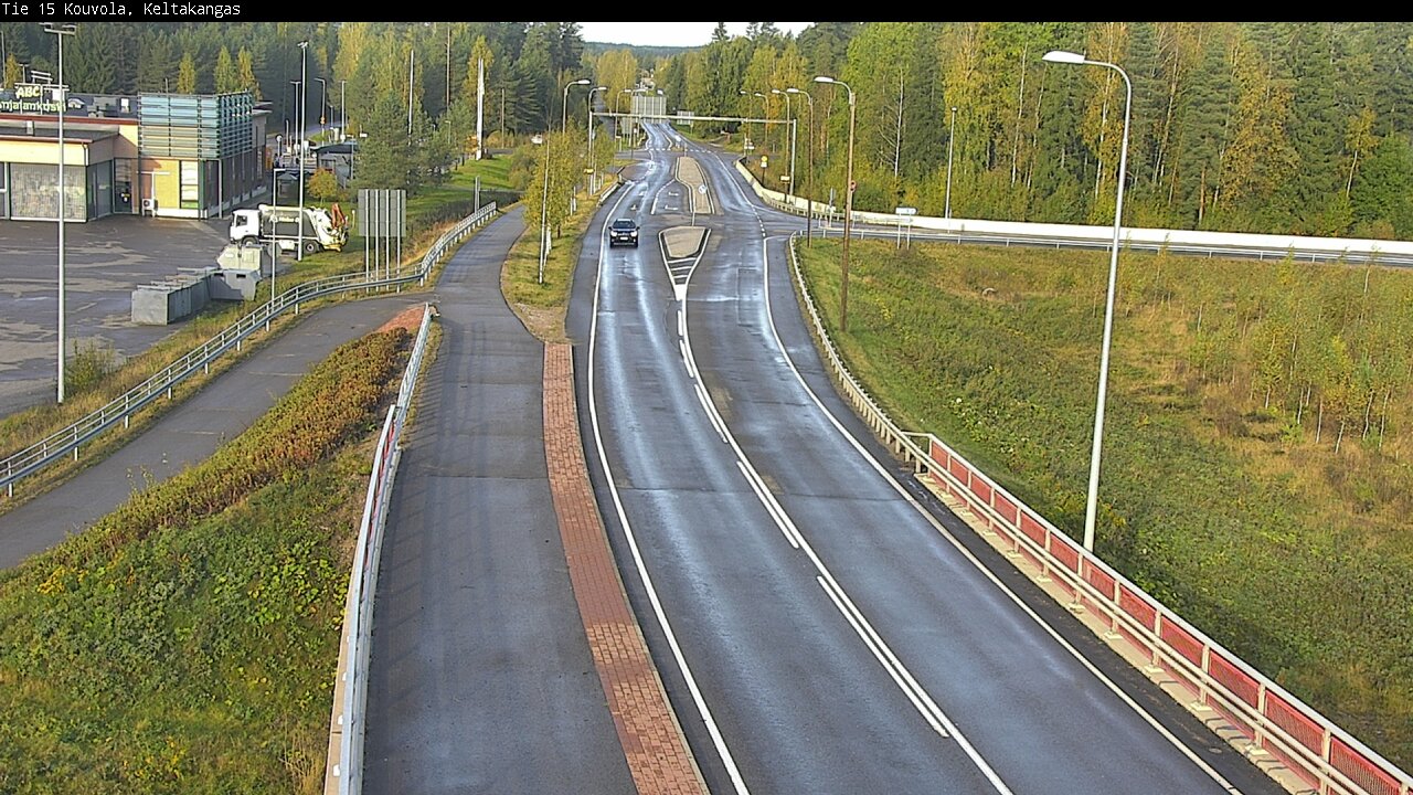 Weather Camera Image Road 15 Kouvola, Keltakangas, Kouvola, Kymenlaakso