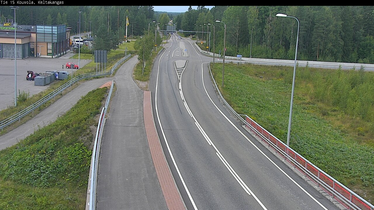 Weather Camera Image Väg 15 Kouvola, Keltakangas, Kouvola, Kymenlaakso