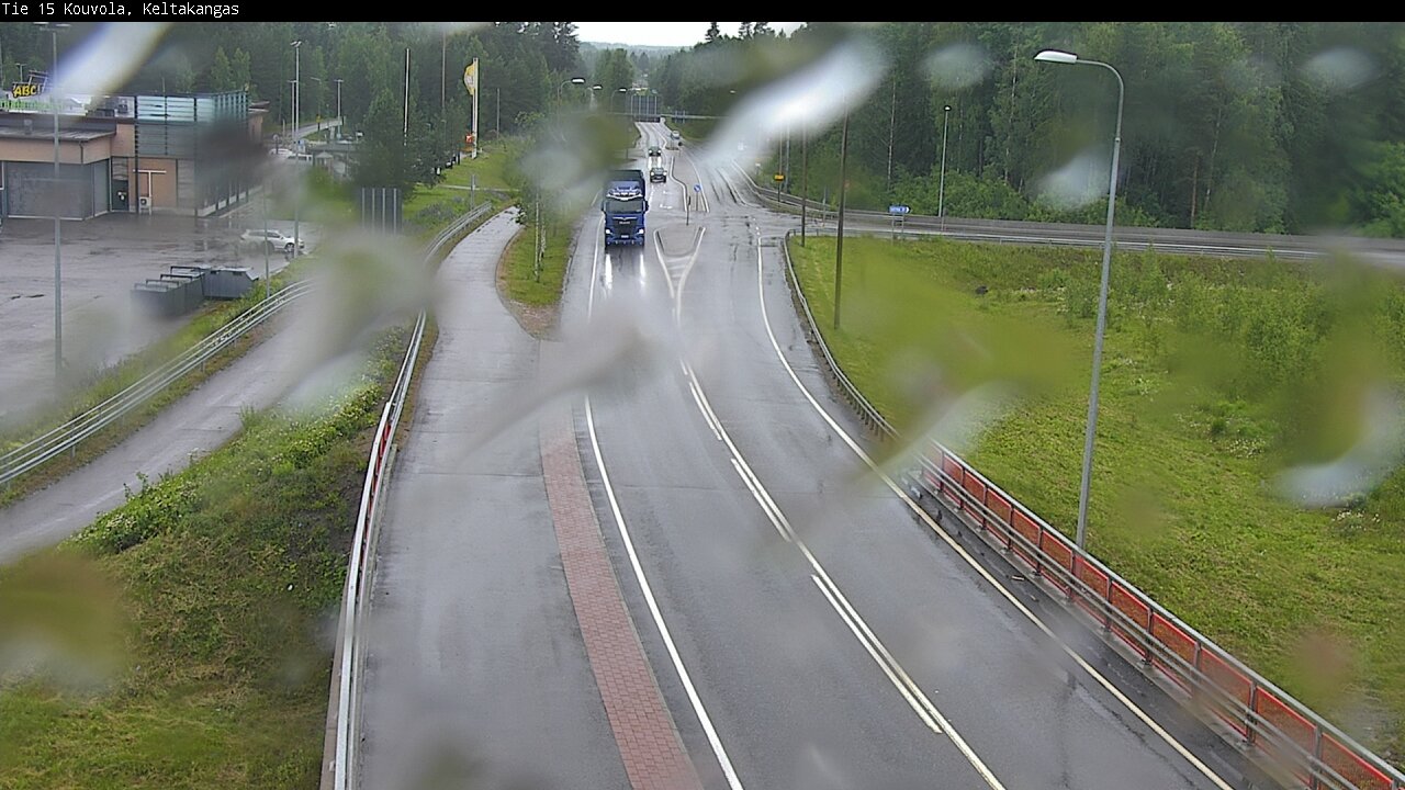 Weather Camera Image Väg 15 Kouvola, Keltakangas, Kouvola, Kymenlaakso