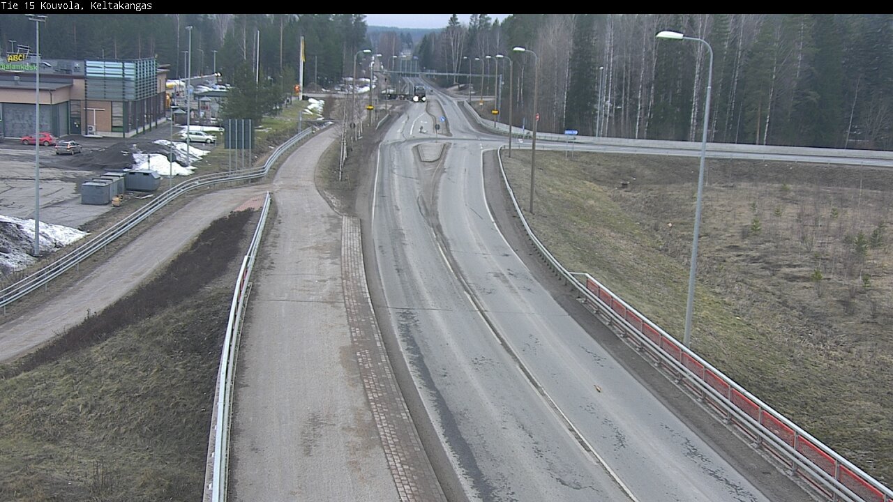 Weather Camera Image Road 15 Kouvola, Keltakangas, Kouvola, Kymenlaakso