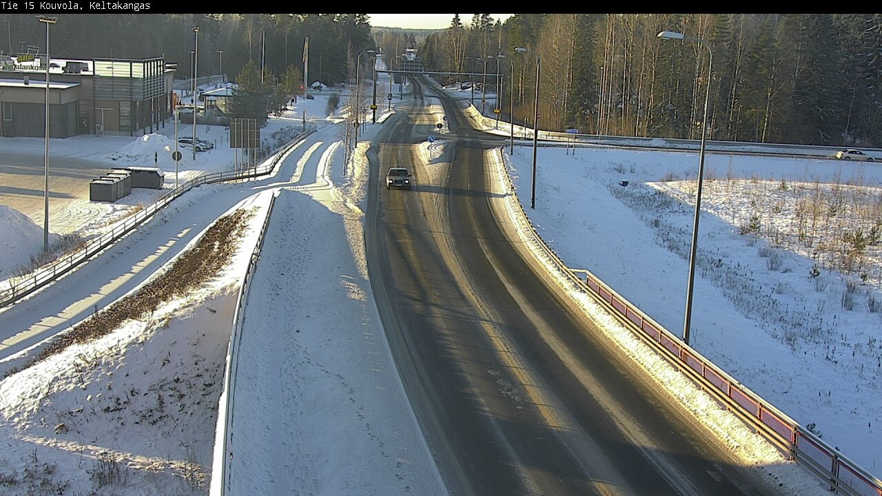 Weather Camera Image Road 15 Kouvola, Keltakangas, Kouvola, Kymenlaakso