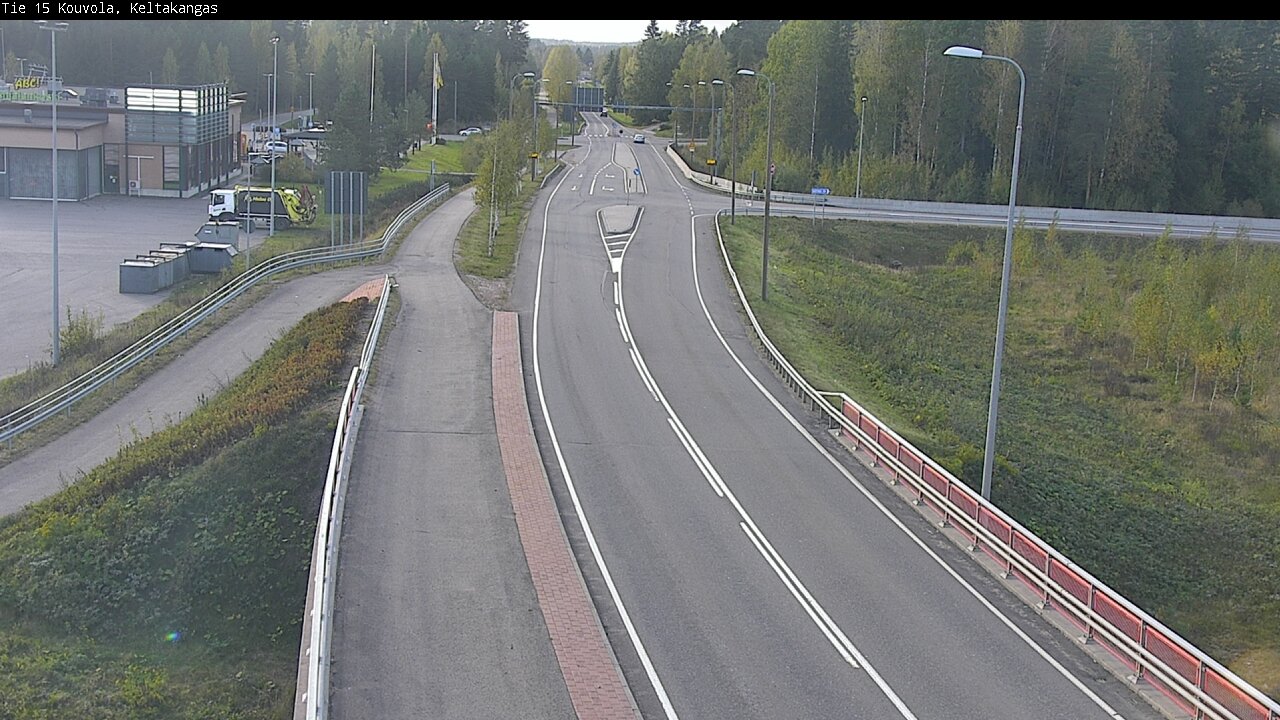 Weather Camera Image Road 15 Kouvola, Keltakangas, Kouvola, Kymenlaakso
