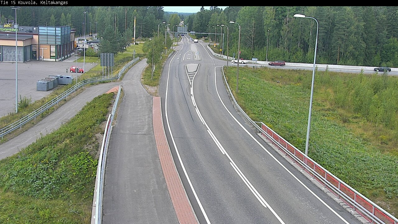 Weather Camera Image Road 15 Kouvola, Keltakangas, Kouvola, Kymenlaakso