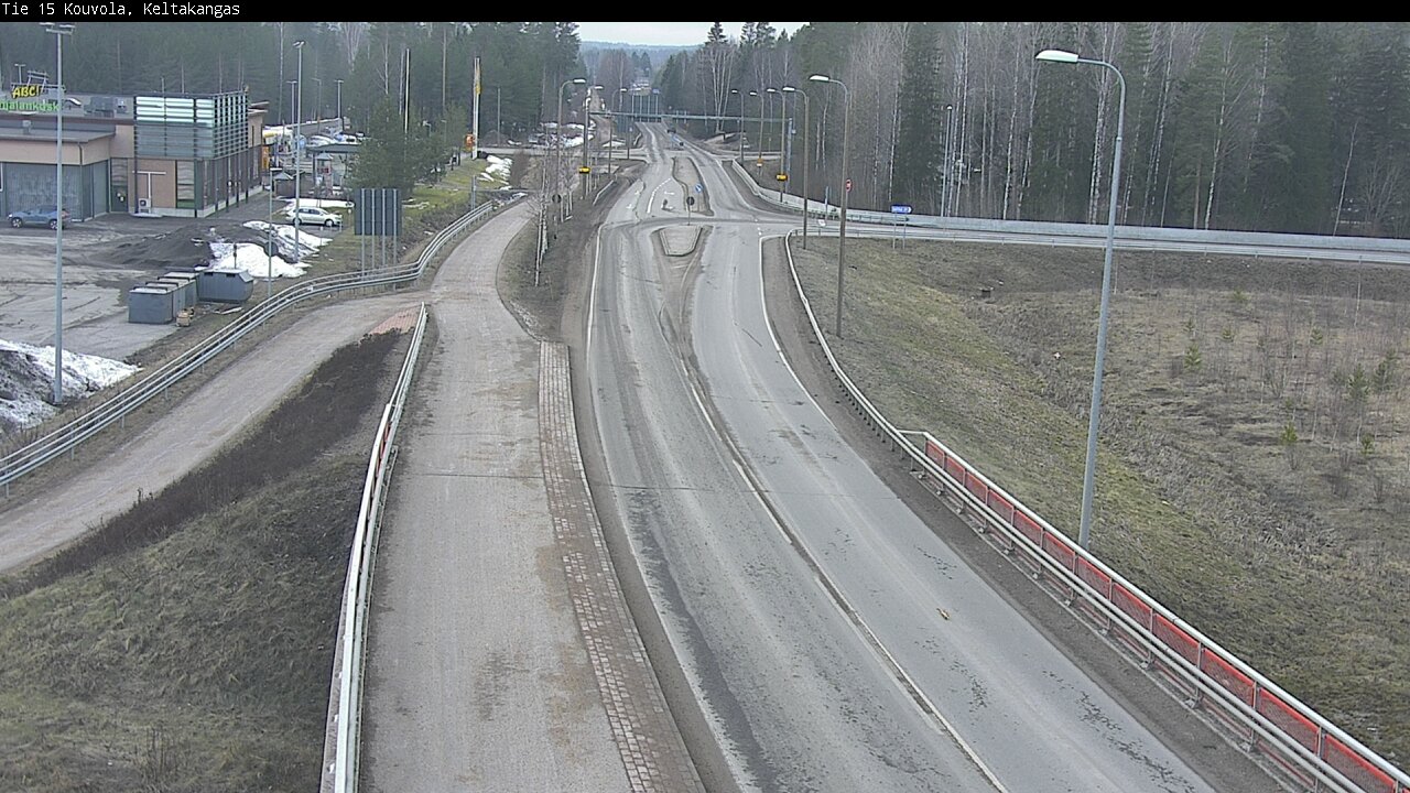 Weather Camera Image Väg 15 Kouvola, Keltakangas, Kouvola, Kymenlaakso