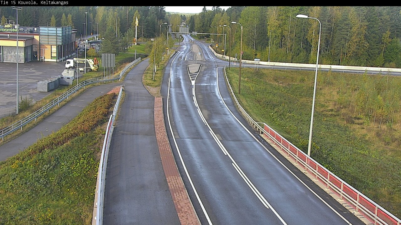 Weather Camera Image Road 15 Kouvola, Keltakangas, Kouvola, Kymenlaakso