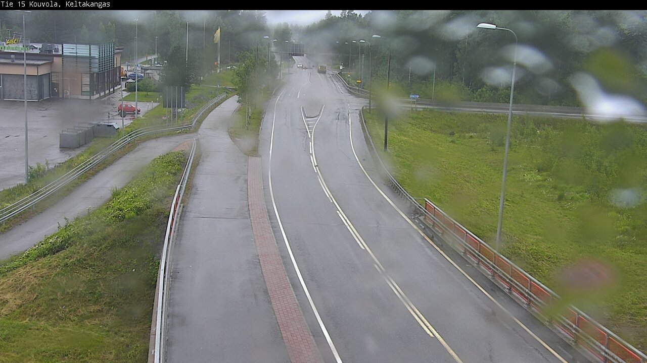 Weather Camera Image Road 15 Kouvola, Keltakangas, Kouvola, Kymenlaakso