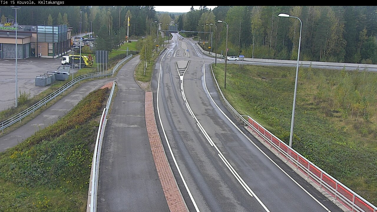 Weather Camera Image Road 15 Kouvola, Keltakangas, Kouvola, Kymenlaakso