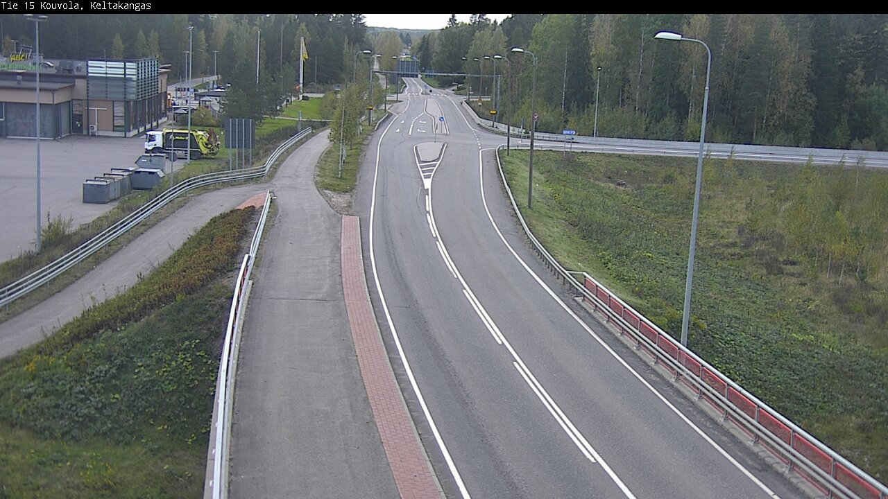 Weather Camera Image Road 15 Kouvola, Keltakangas, Kouvola, Kymenlaakso