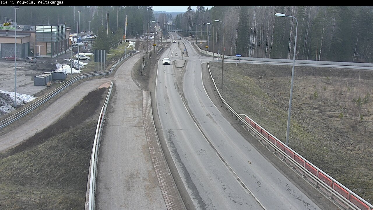 Weather Camera Image Väg 15 Kouvola, Keltakangas, Kouvola, Kymenlaakso