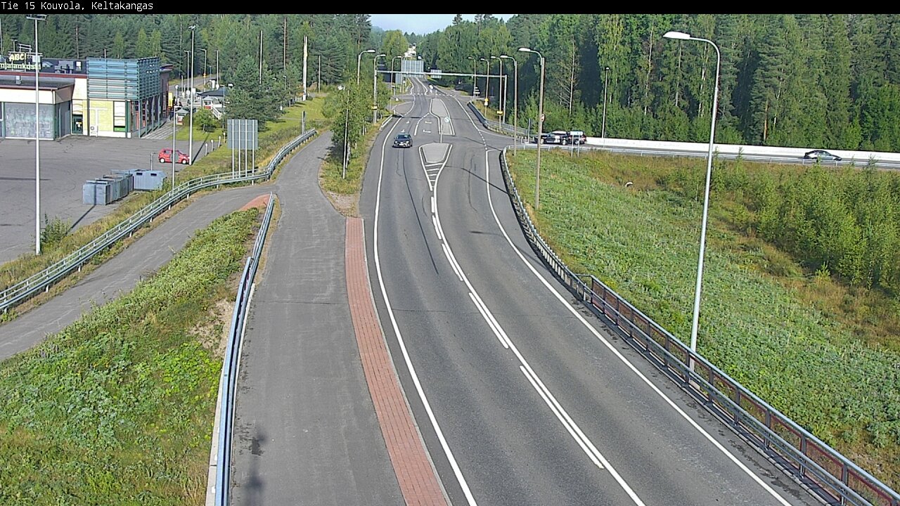 Weather Camera Image Road 15 Kouvola, Keltakangas, Kouvola, Kymenlaakso