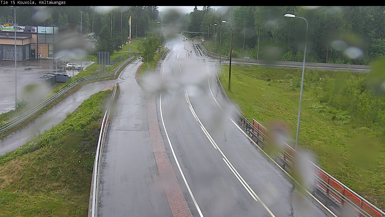 Weather Camera Image Väg 15 Kouvola, Keltakangas, Kouvola, Kymenlaakso