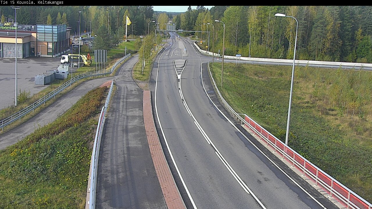 Weather Camera Image Road 15 Kouvola, Keltakangas, Kouvola, Kymenlaakso