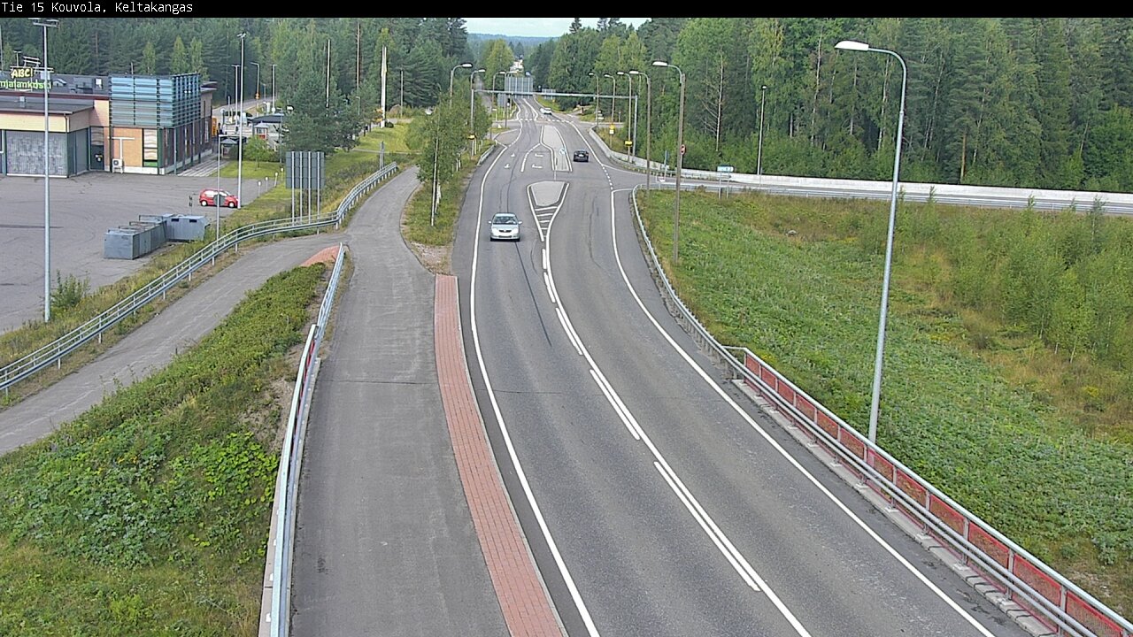 Weather Camera Image Road 15 Kouvola, Keltakangas, Kouvola, Kymenlaakso
