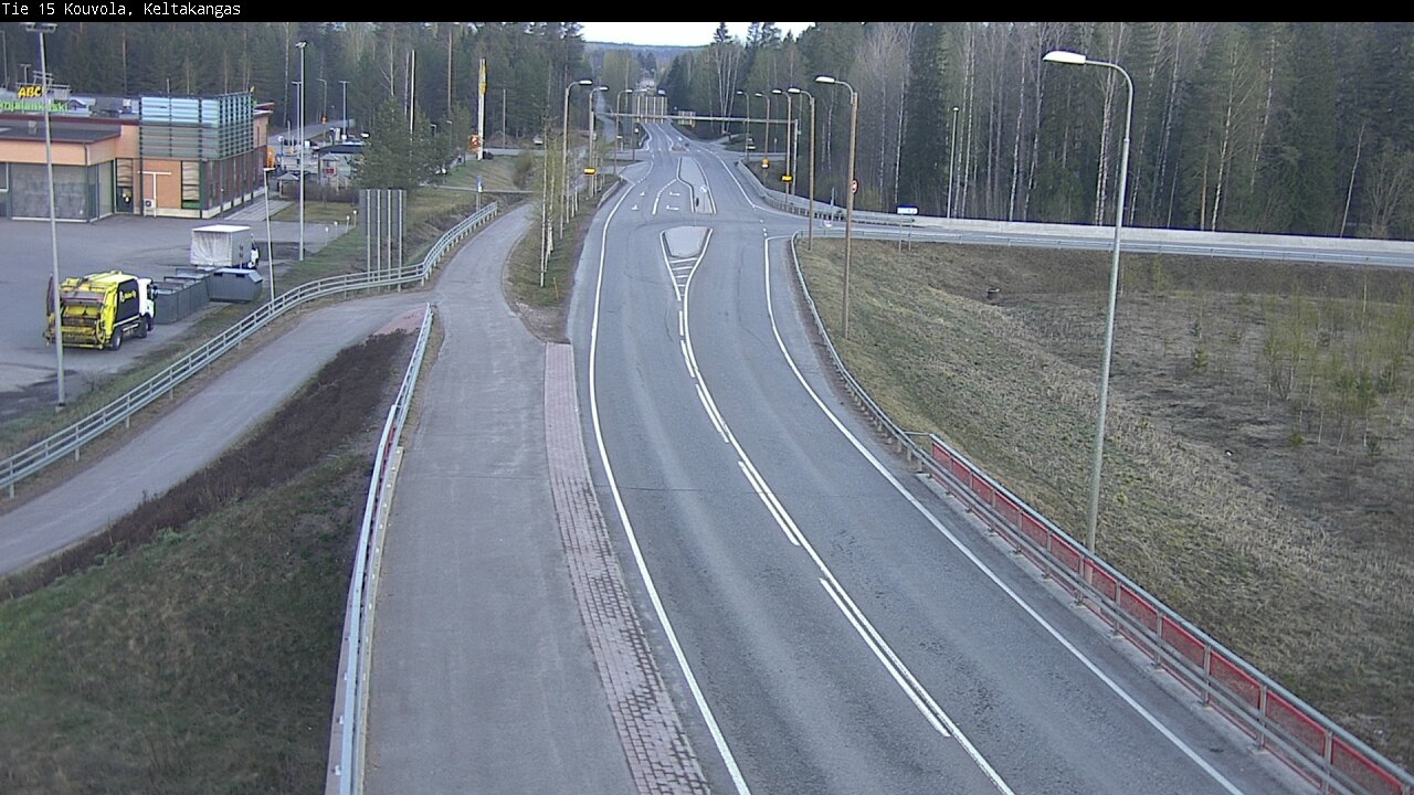 Weather Camera Image Road 15 Kouvola, Keltakangas, Kouvola, Kymenlaakso