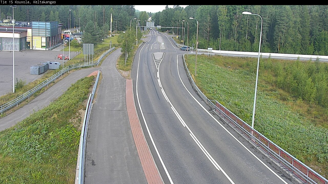Weather Camera Image Road 15 Kouvola, Keltakangas, Kouvola, Kymenlaakso