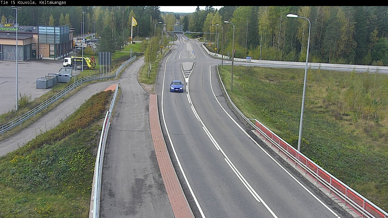 Weather Camera Image Road 15 Kouvola, Keltakangas, Kouvola, Kymenlaakso