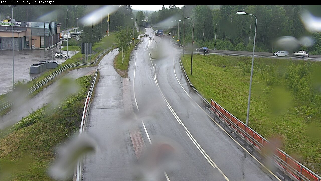 Weather Camera Image Väg 15 Kouvola, Keltakangas, Kouvola, Kymenlaakso