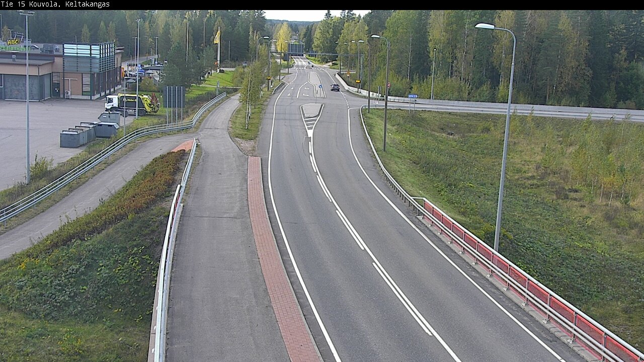 Weather Camera Image Road 15 Kouvola, Keltakangas, Kouvola, Kymenlaakso