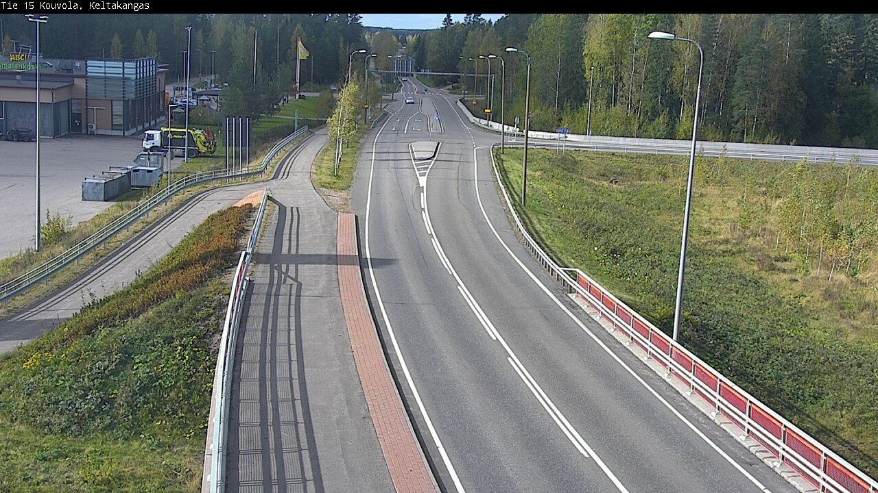 Weather Camera Image Road 15 Kouvola, Keltakangas, Kouvola, Kymenlaakso