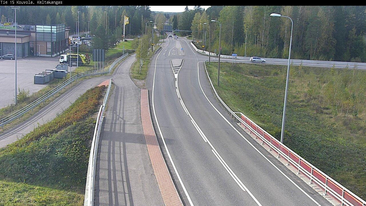 Weather Camera Image Road 15 Kouvola, Keltakangas, Kouvola, Kymenlaakso