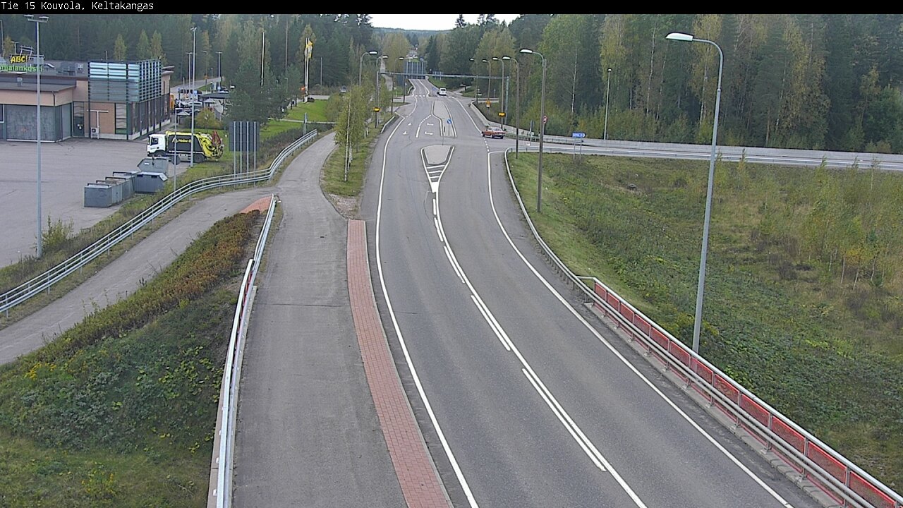 Weather Camera Image Road 15 Kouvola, Keltakangas, Kouvola, Kymenlaakso