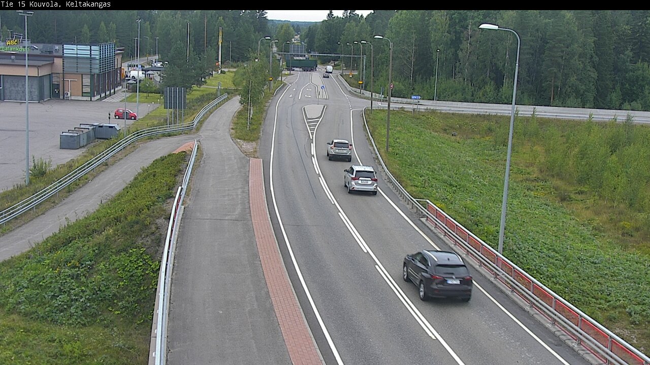 Weather Camera Image Road 15 Kouvola, Keltakangas, Kouvola, Kymenlaakso