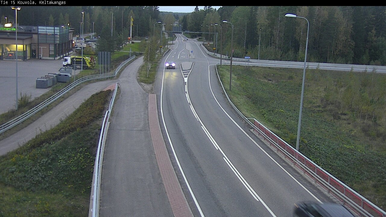 Weather Camera Image Road 15 Kouvola, Keltakangas, Kouvola, Kymenlaakso